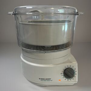 BLACK & DECKER Flavor Scenter Food Steamer Plus HS900 w Accessories Tested